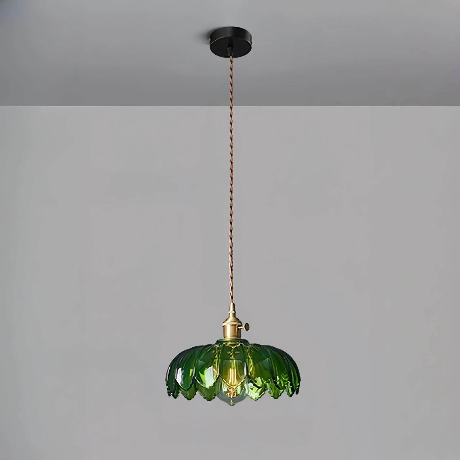 Fioracn Wood Light Luxury Pendant Lamp - Image 3