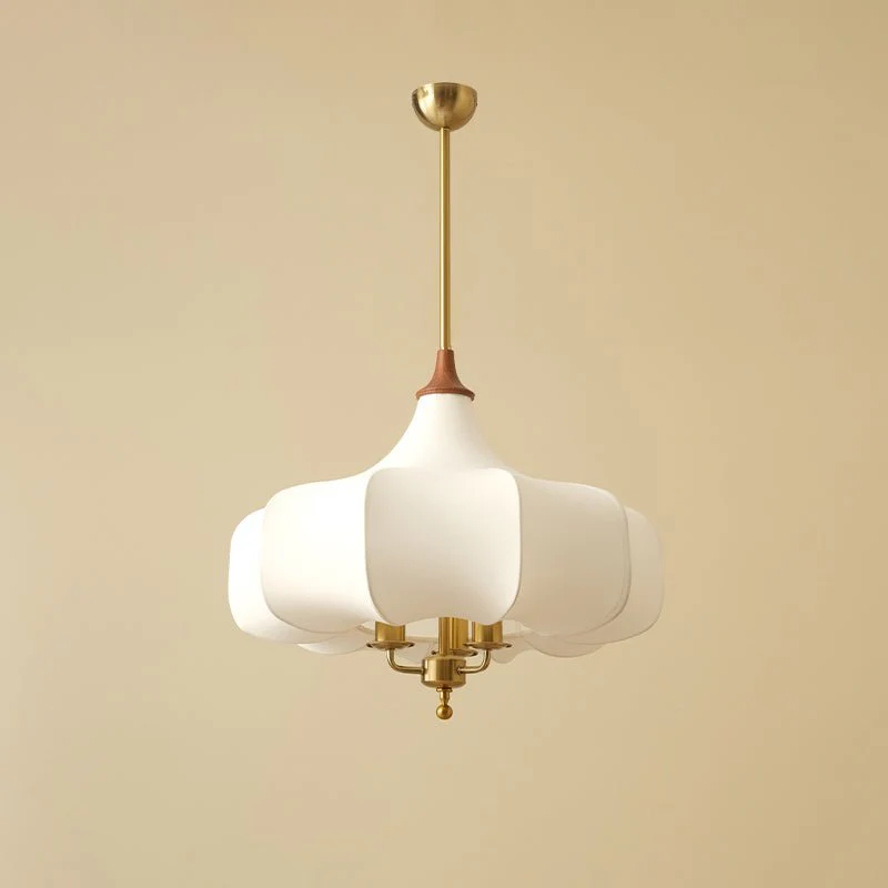 Fioren Fabric & Wood Pendant Light - Image 14