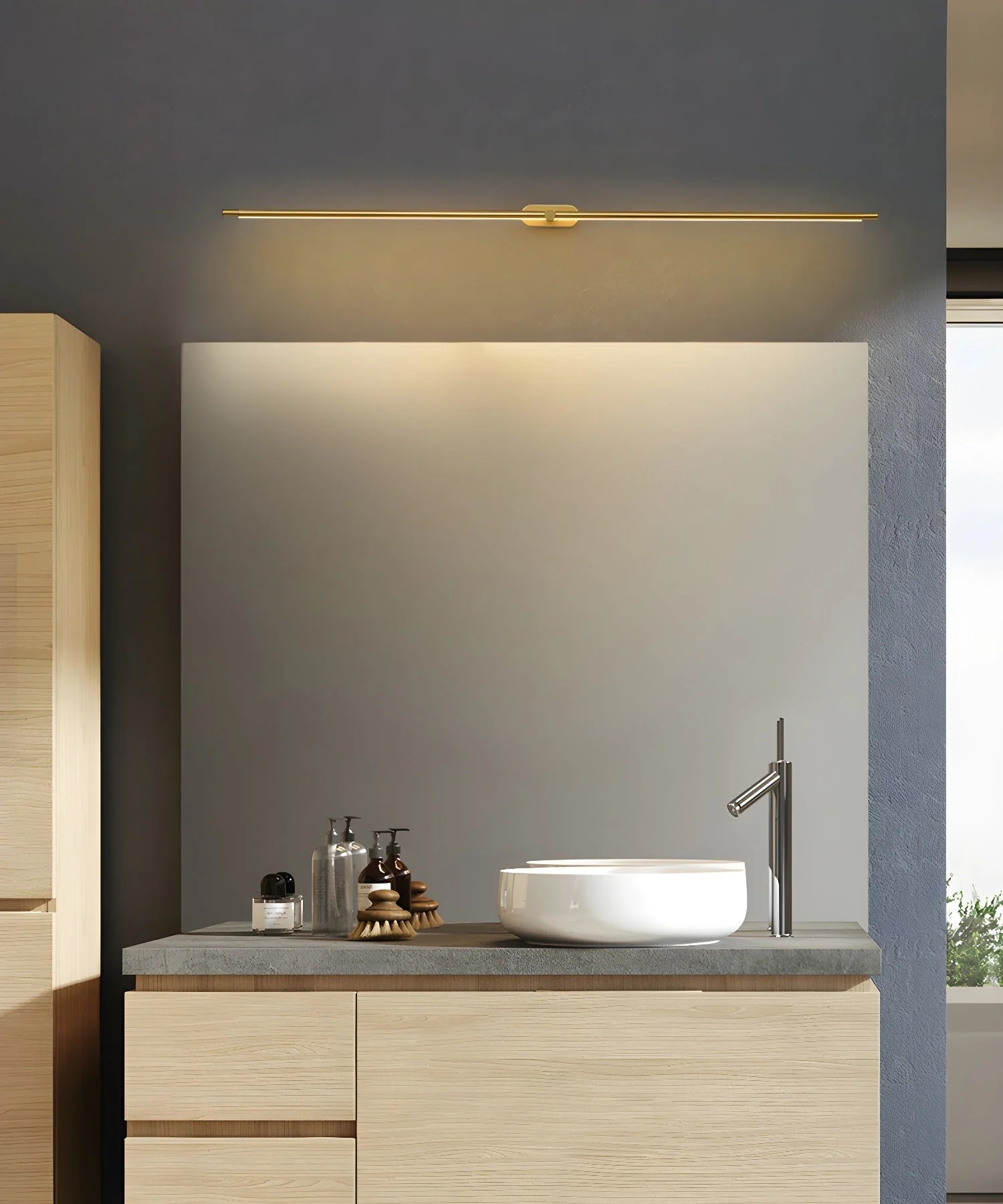 Flano Minimalist Linear Rechargeable Wall Lamp - Image 11