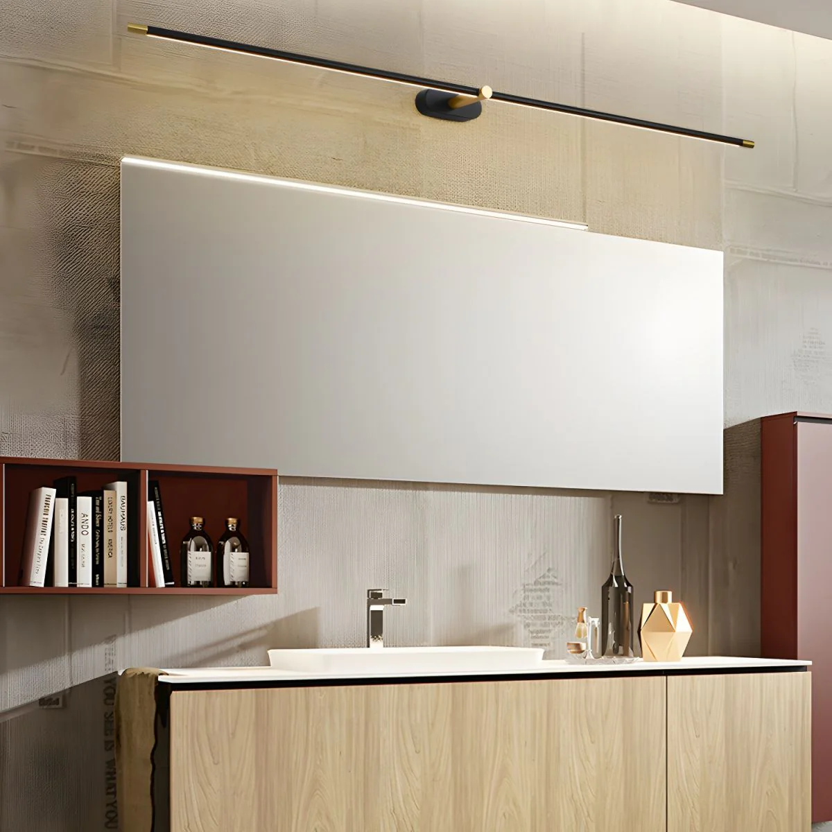 Flano Minimalist Linear Rechargeable Wall Lamp - Image 17