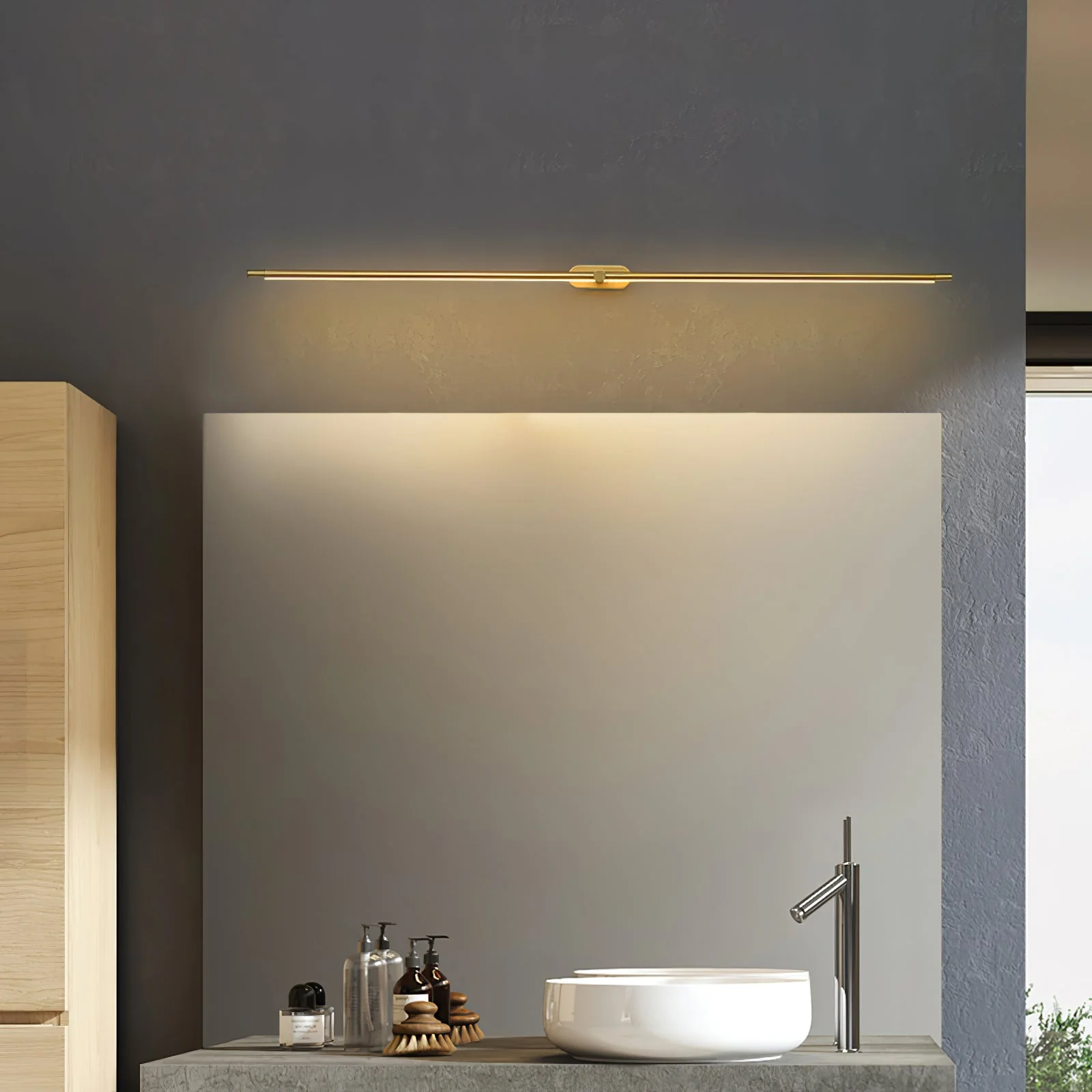 Flano Minimalist Linear Rechargeable Wall Lamp - Image 23