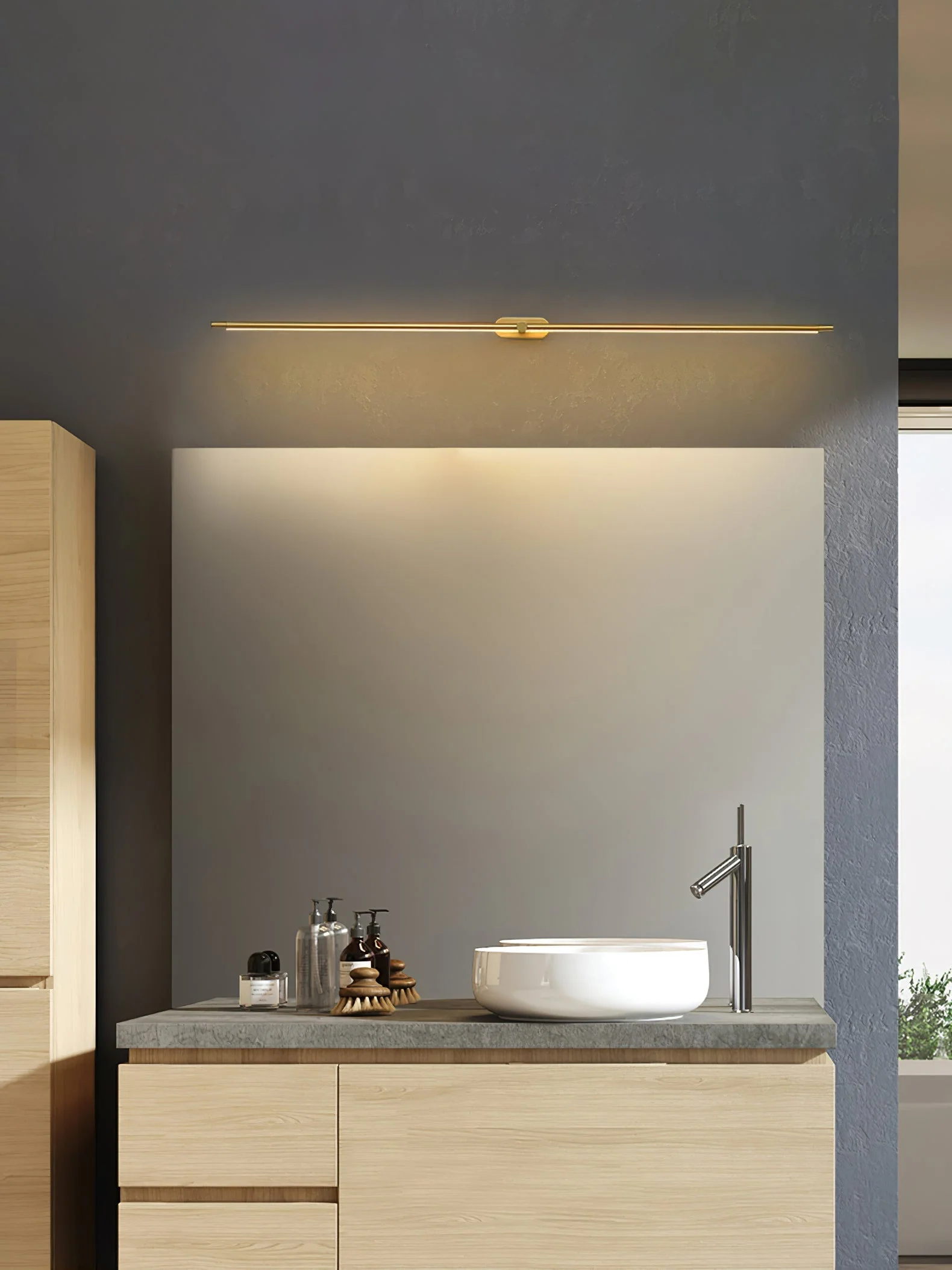 Flano Minimalist Linear Rechargeable Wall Lamp - Image 30