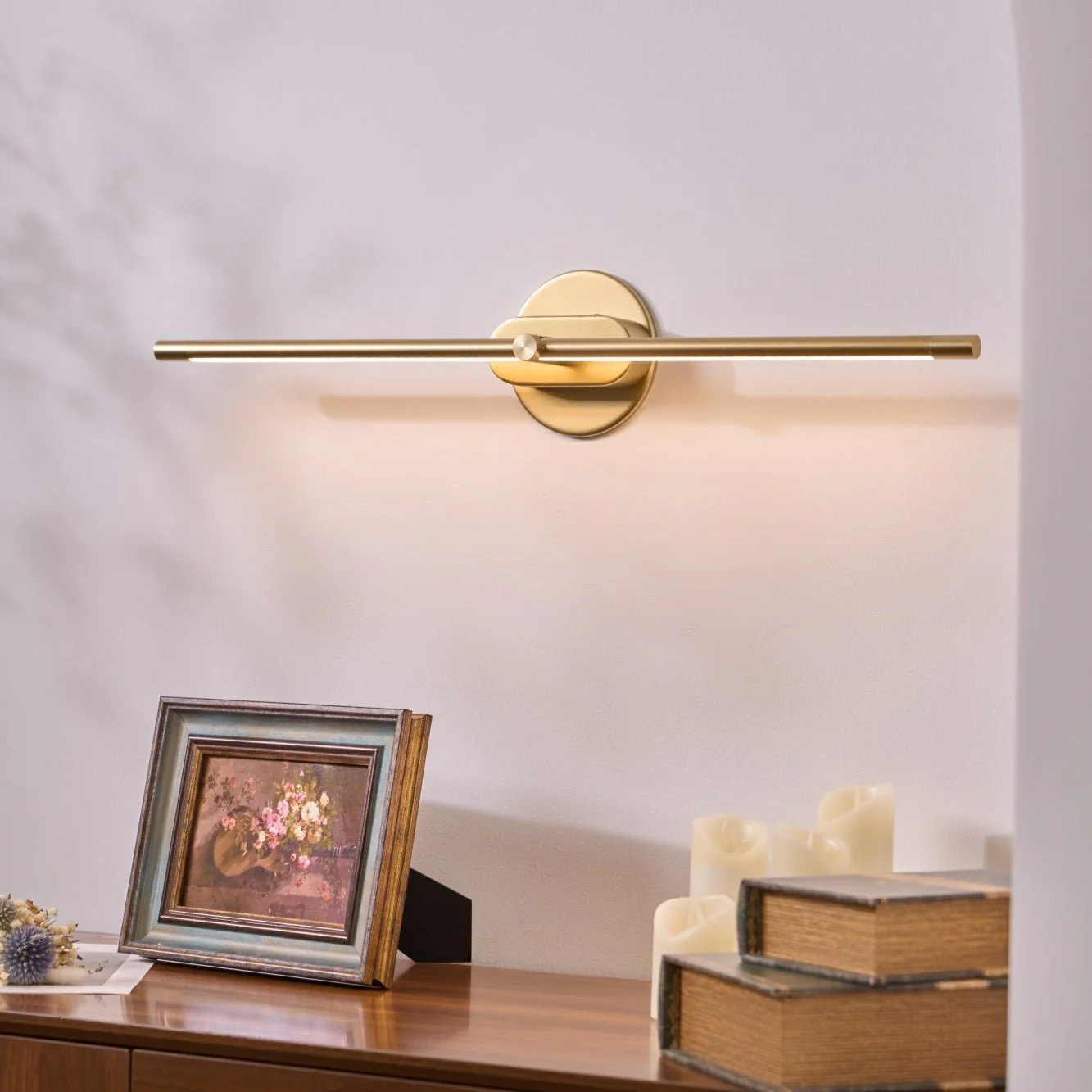 Flano Minimalist Linear Rechargeable Wall Lamp - Image 45