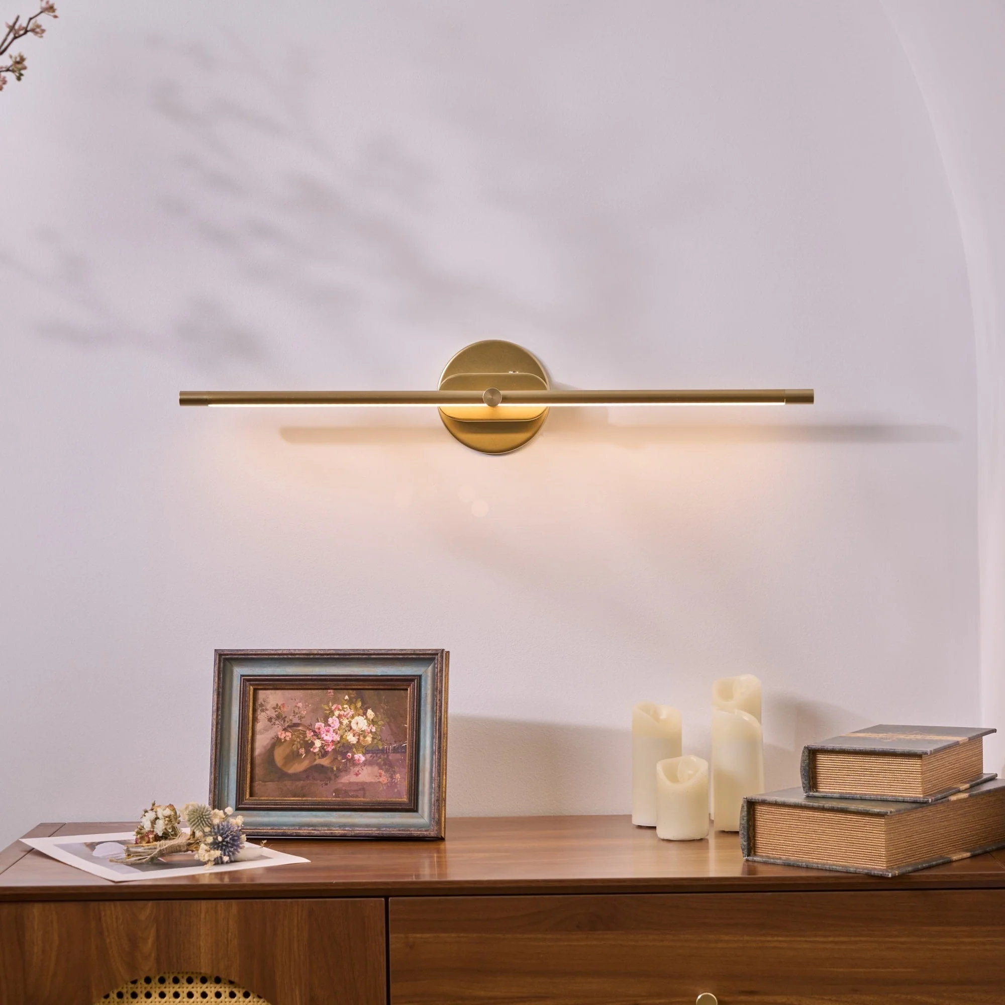 Flano Minimalist Linear Rechargeable Wall Lamp - Image 5