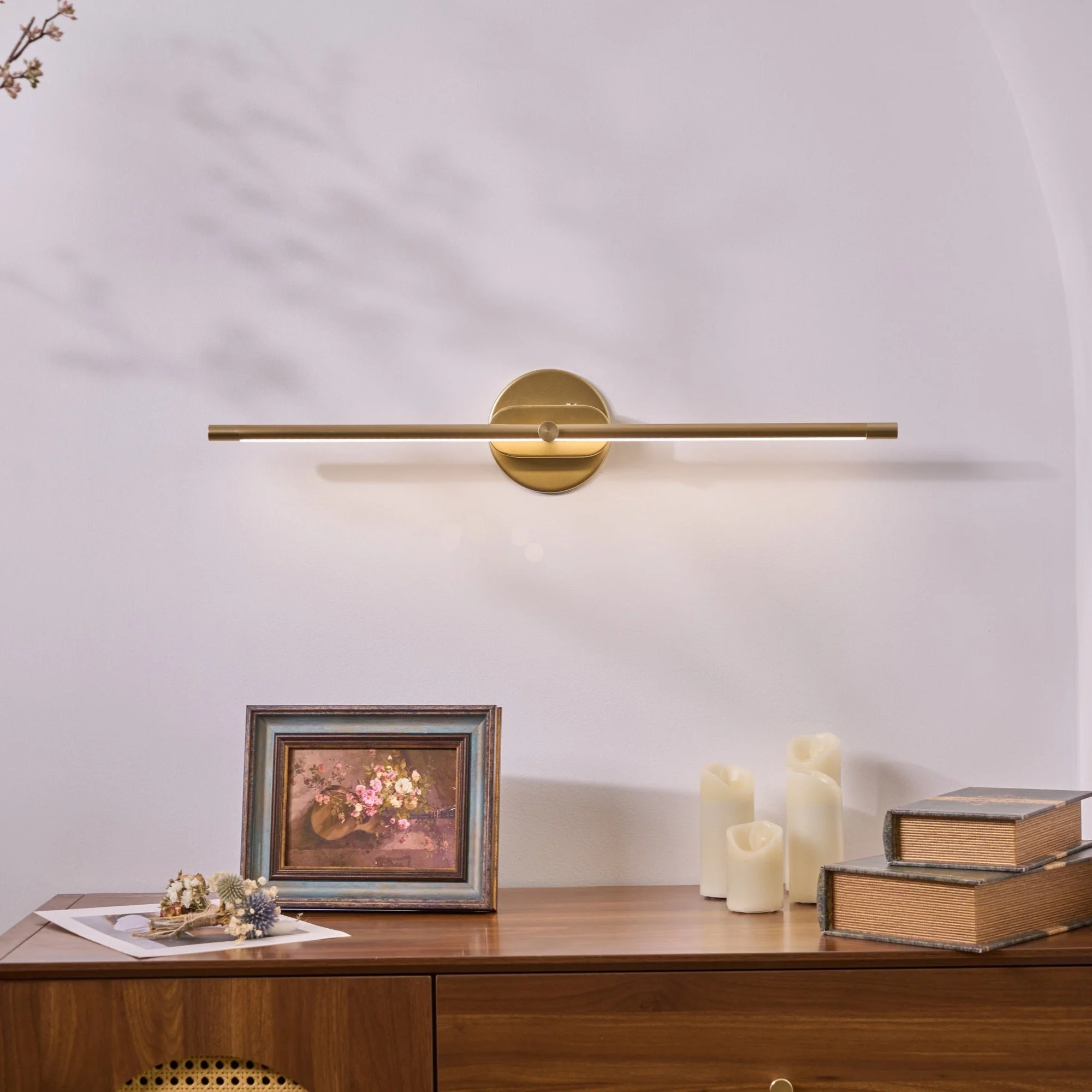 Flano Minimalist Linear Rechargeable Wall Lamp - Image 7