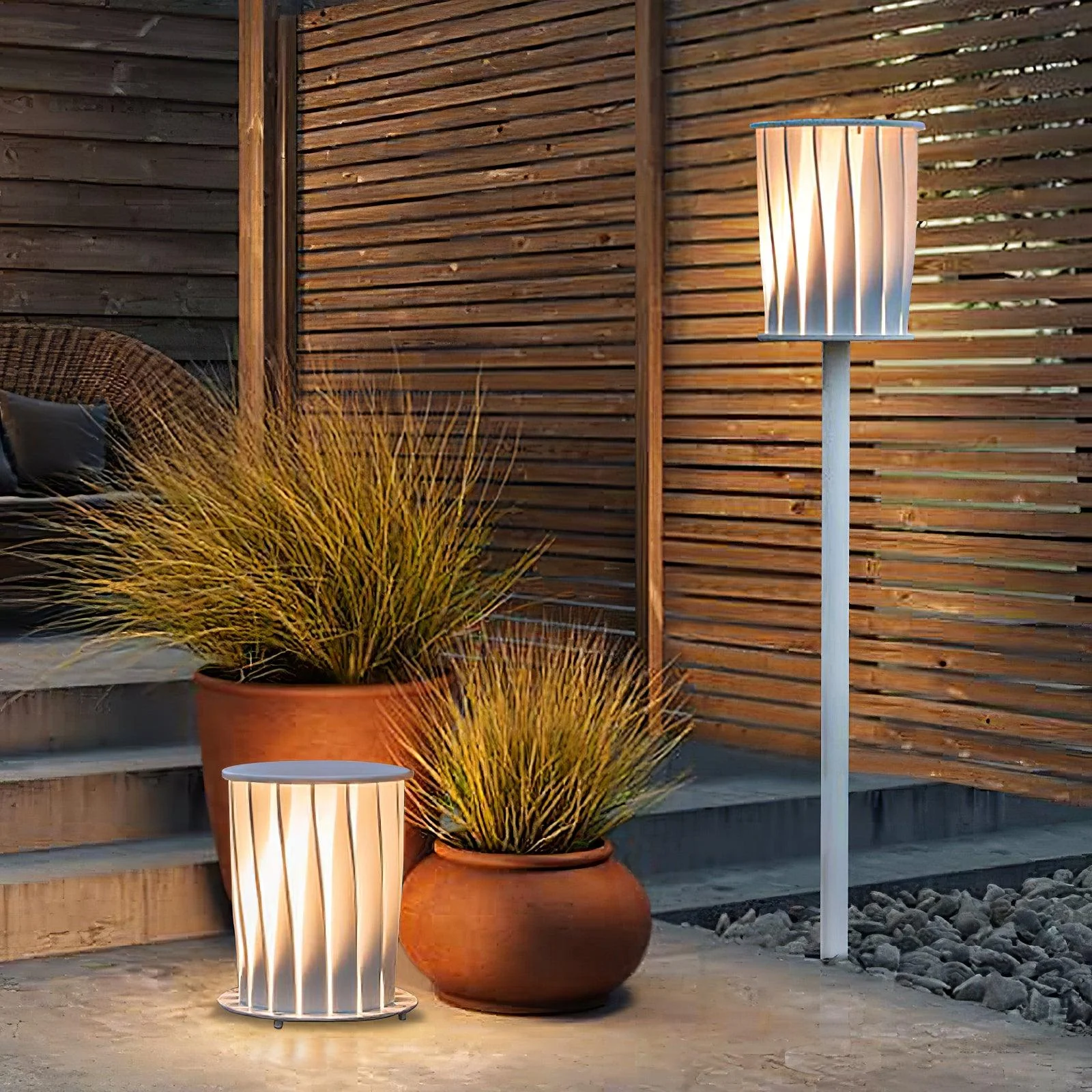 Flare Modern Aluminum Outdoor Light - Image 11