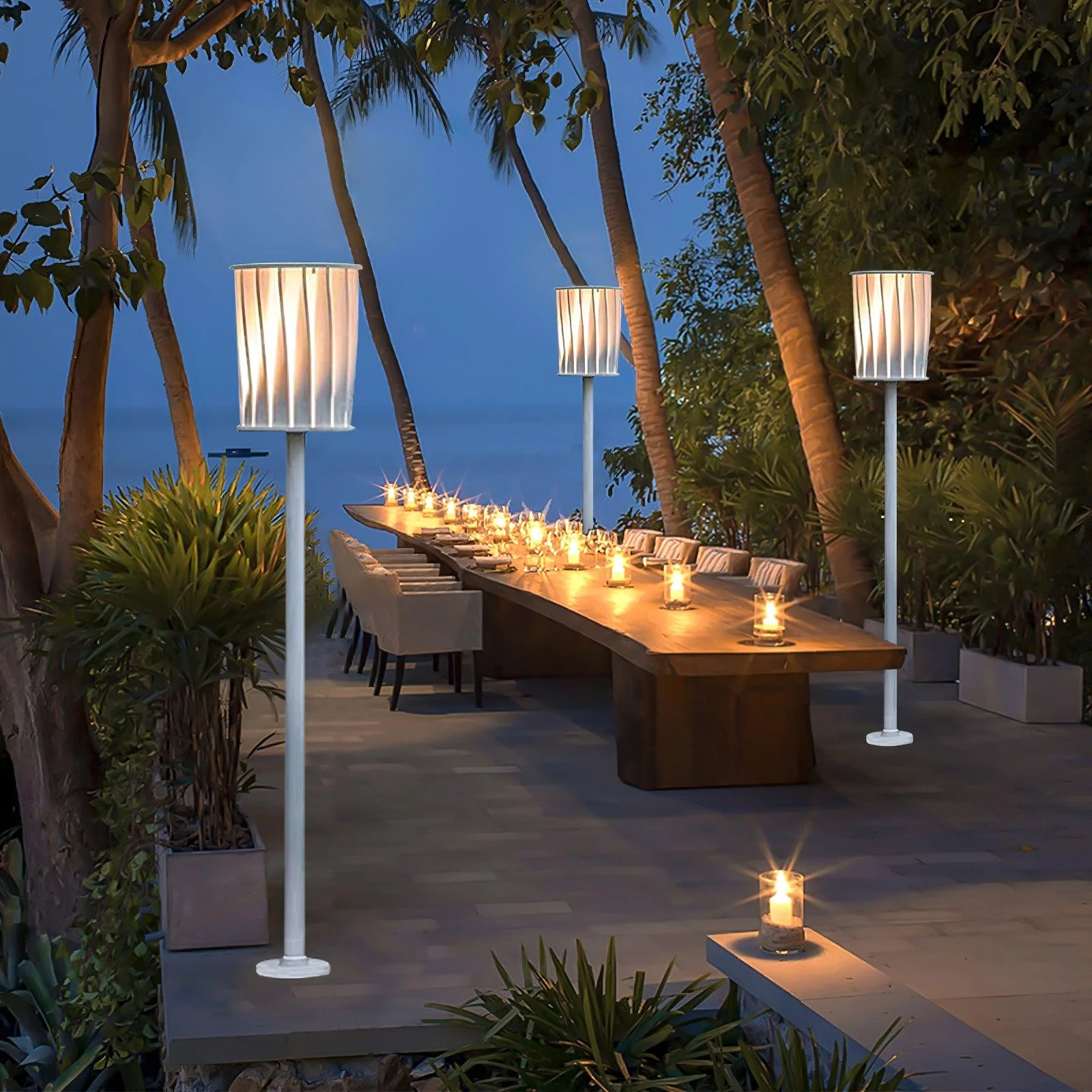 Flare Modern Aluminum Outdoor Light - Image 14