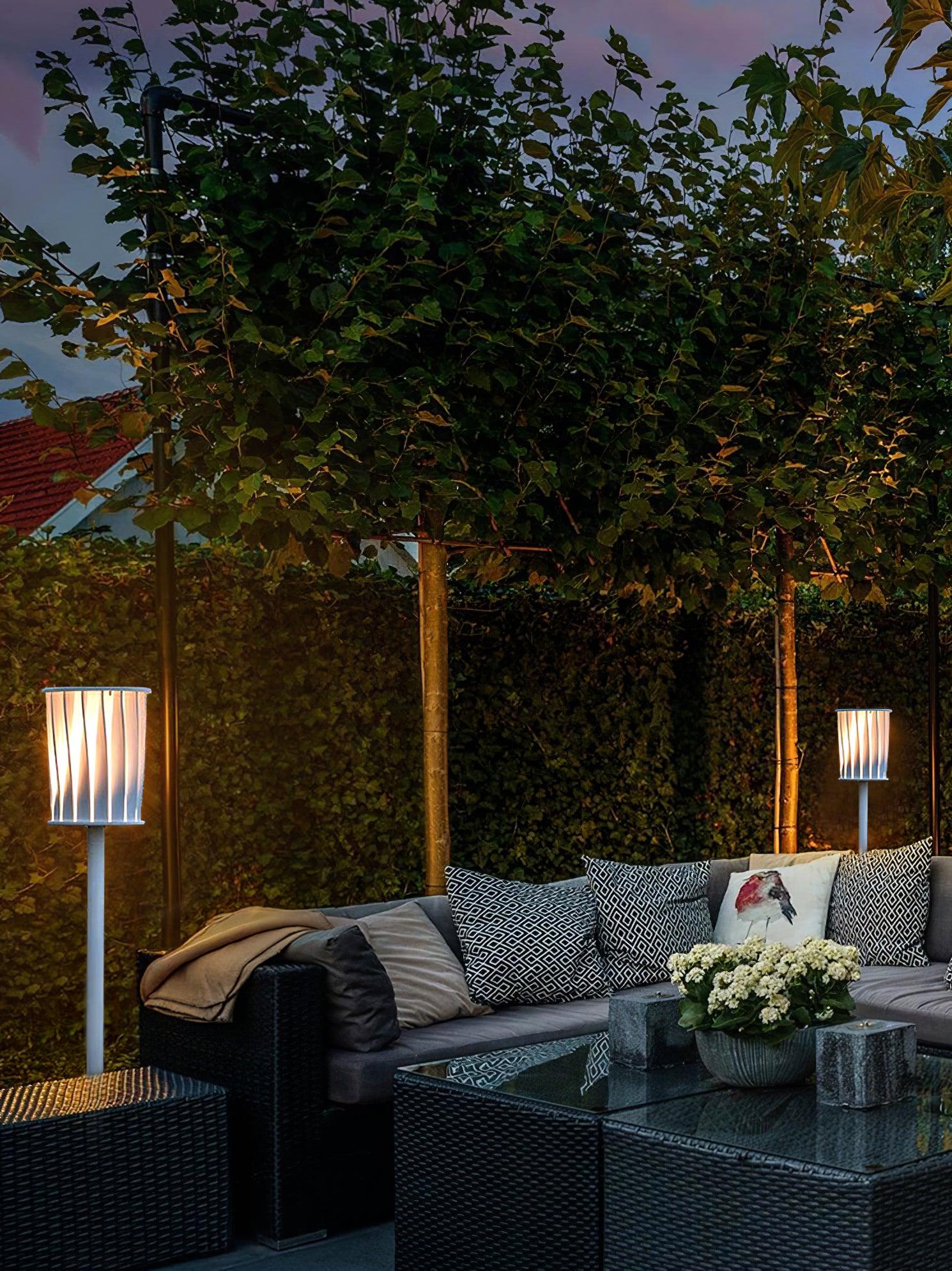Flare Modern Aluminum Outdoor Light - Image 7