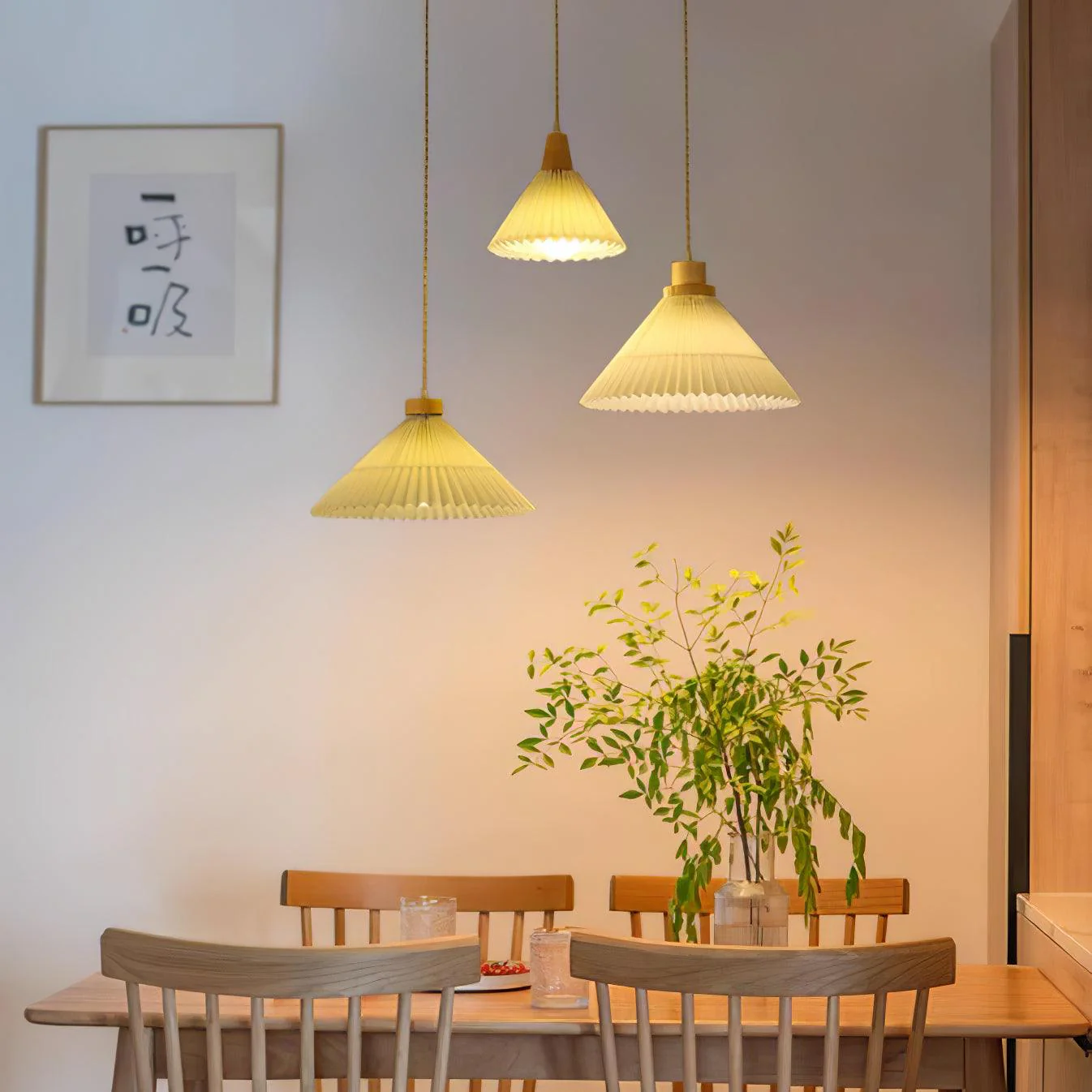 Flora Modern Wood Pendant Light - Image 16