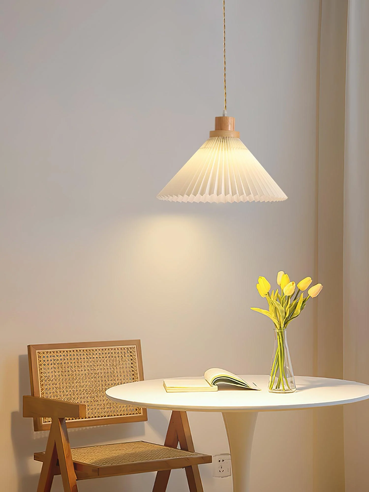 Flora Modern Wood Pendant Light - Image 18