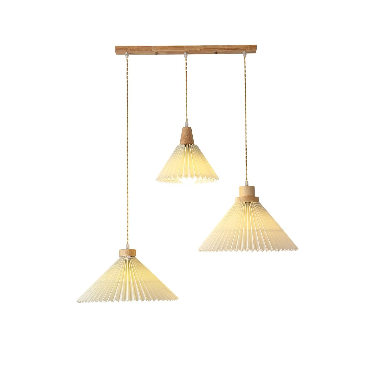 Flora Modern Wood Pendant Light - Image 25