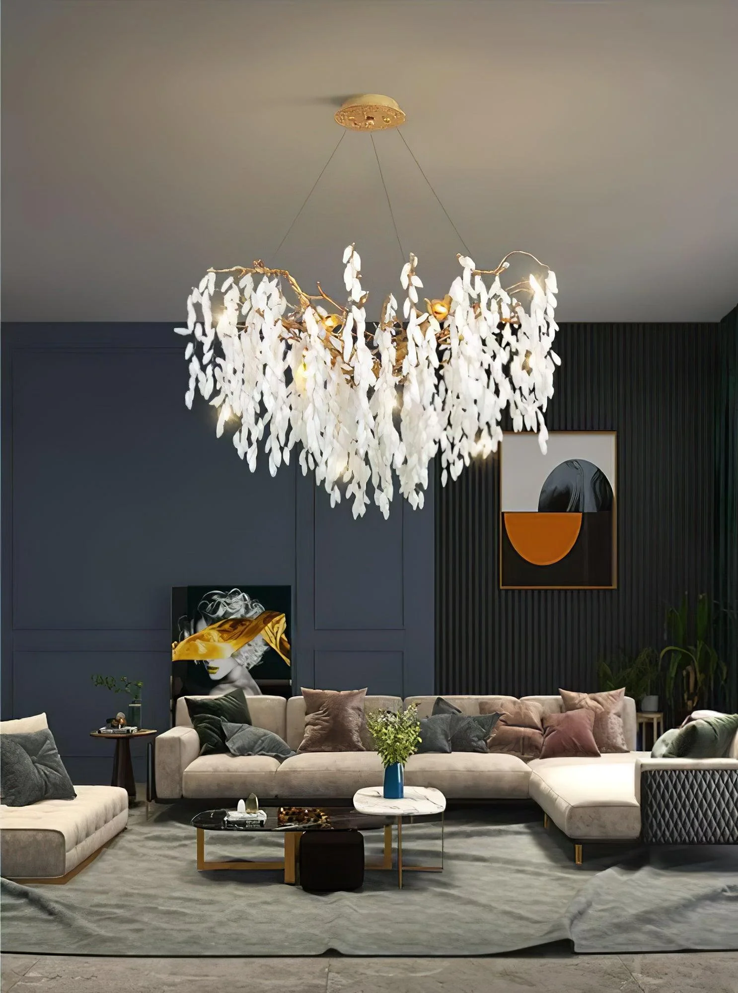 Florealis Cascading Crystal Chandelier - Image 31