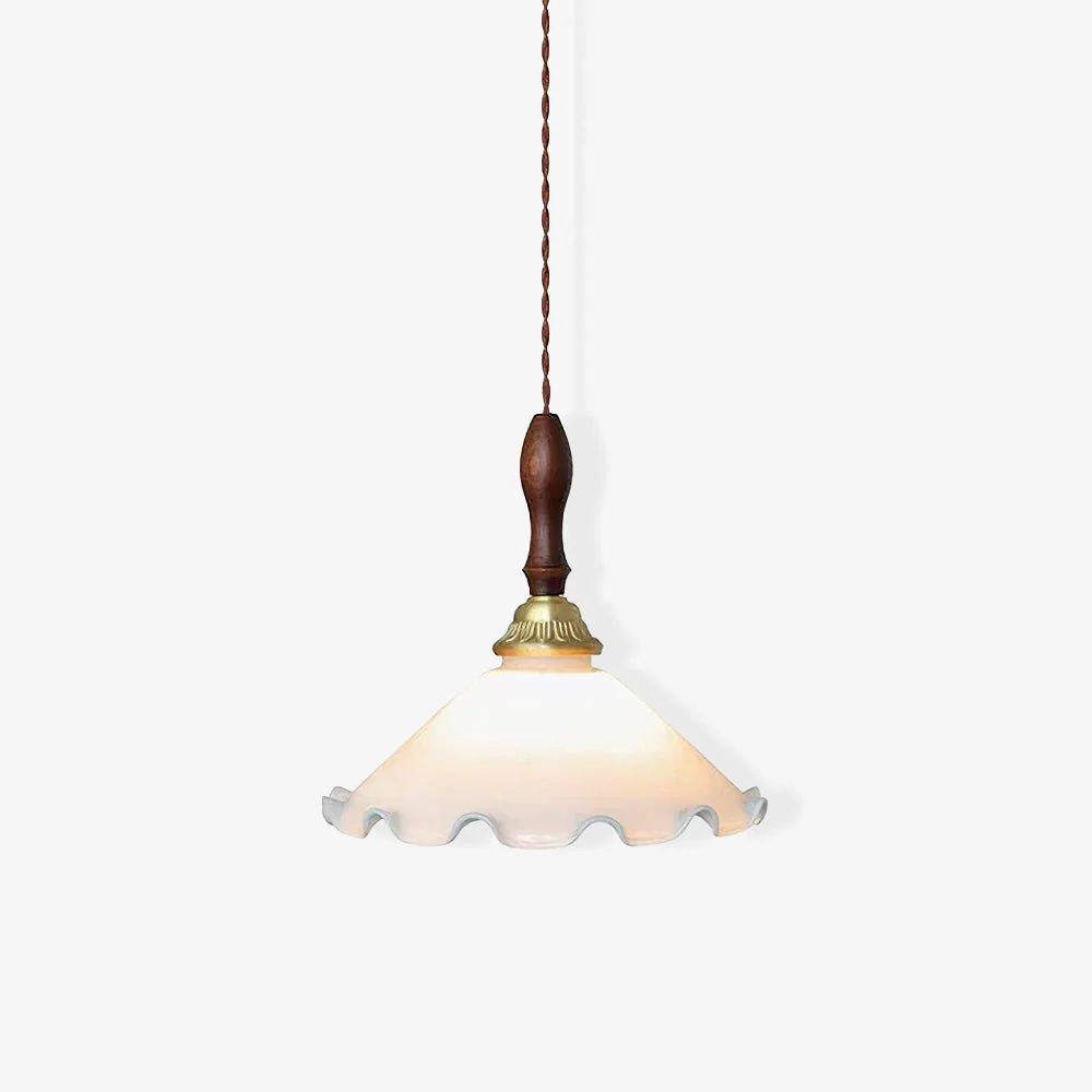 Floria Milky Flower Pendant Light - Image 3