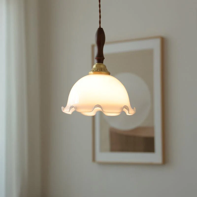 Floria Milky Flower Pendant Light - Image 7