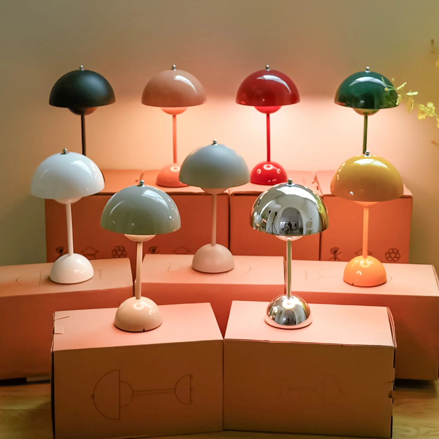 Flowerpot Modern Table Lamp - Image 46