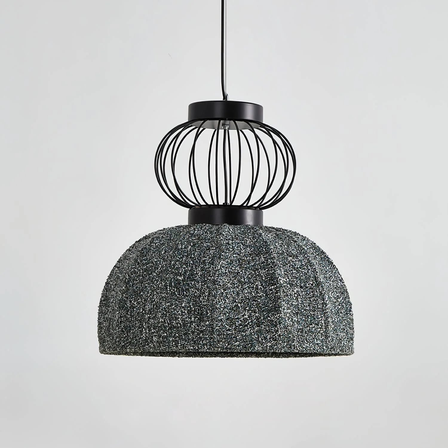 Forge Industrial Fabric Pendant Lamp - Image 7