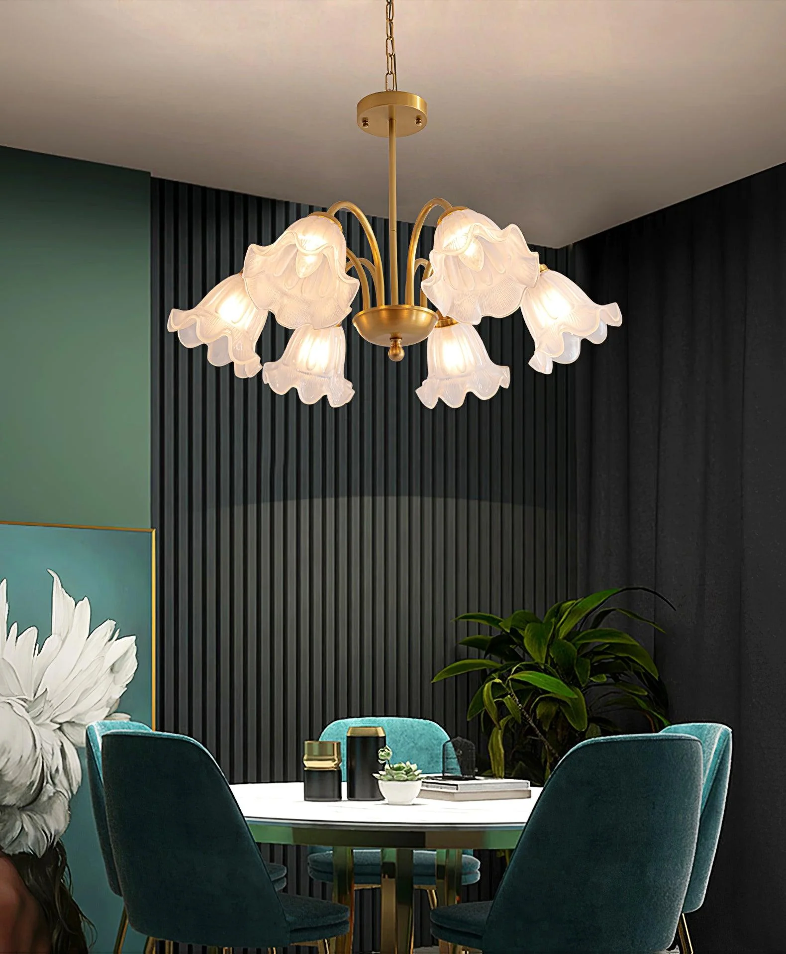 Forrest Luxury Glass Chandelier - Image 10