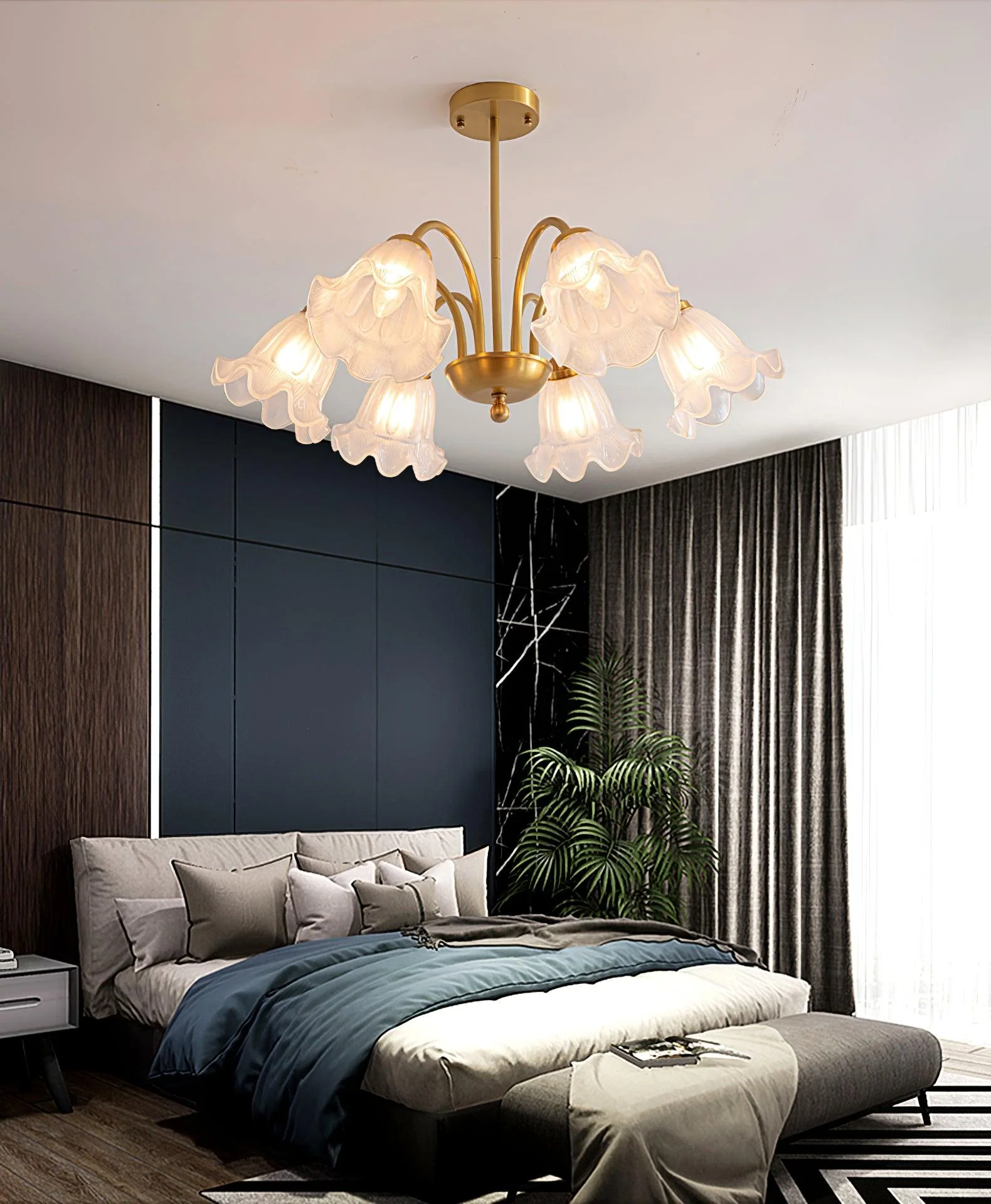 Forrest Luxury Glass Chandelier - Image 8