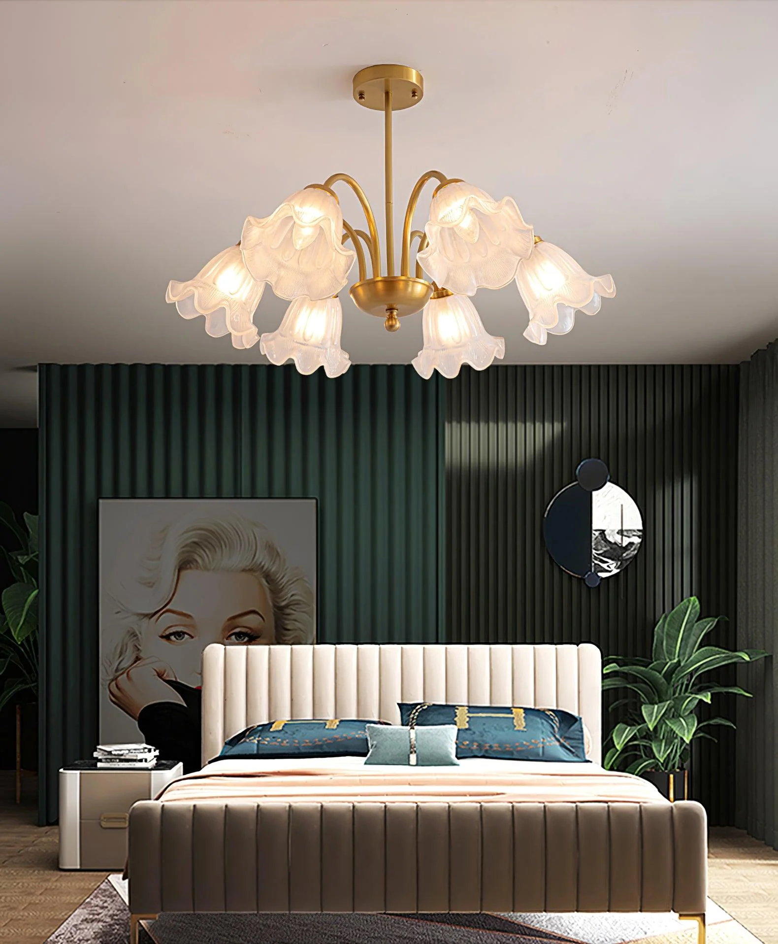 Forrest Luxury Glass Chandelier - Image 9