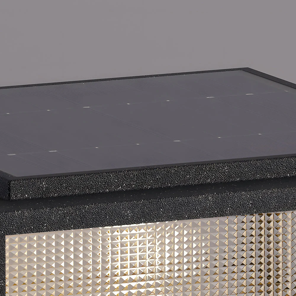 Fox Square Cast Outdoor Pillar Light Fixtures - Image 6