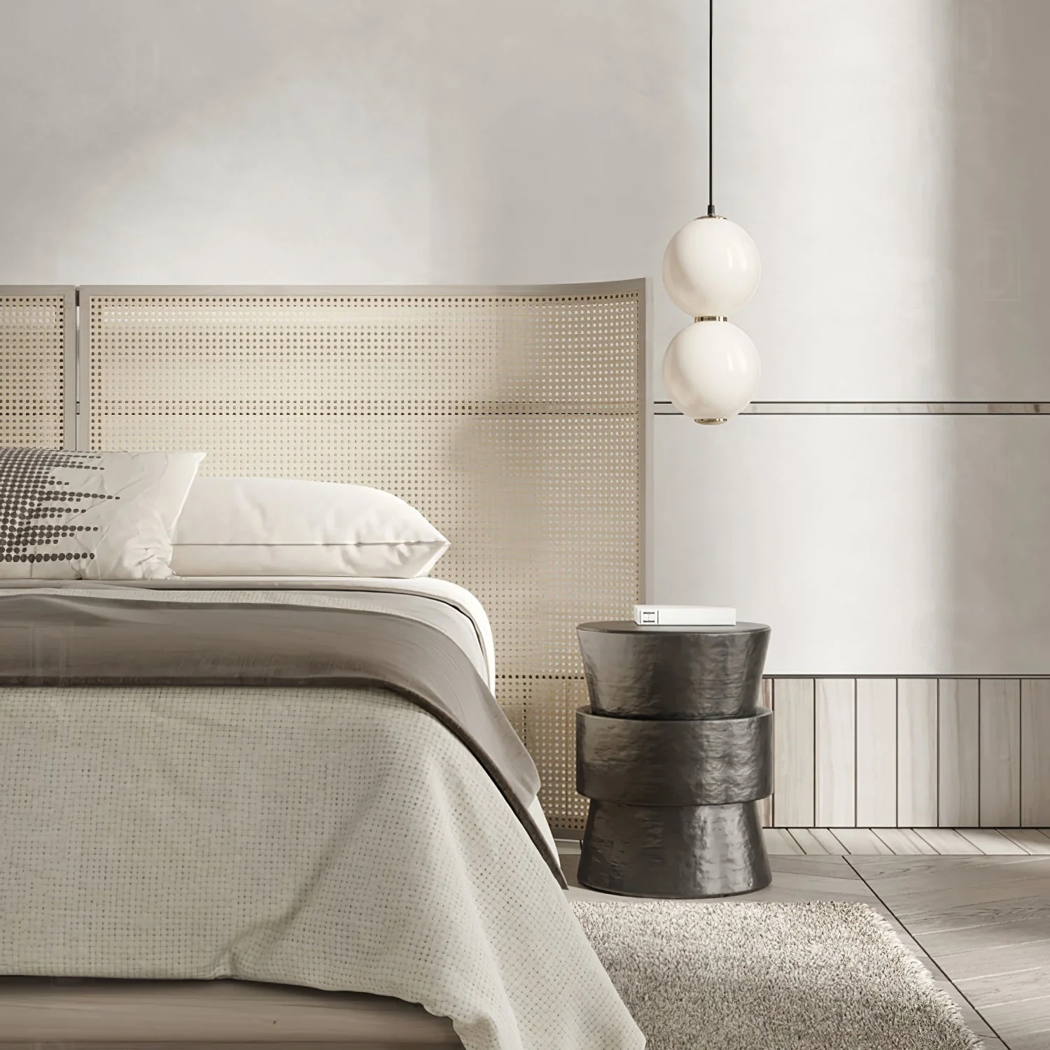 Frankie Minimalist Glass Pendant Light - Image 16