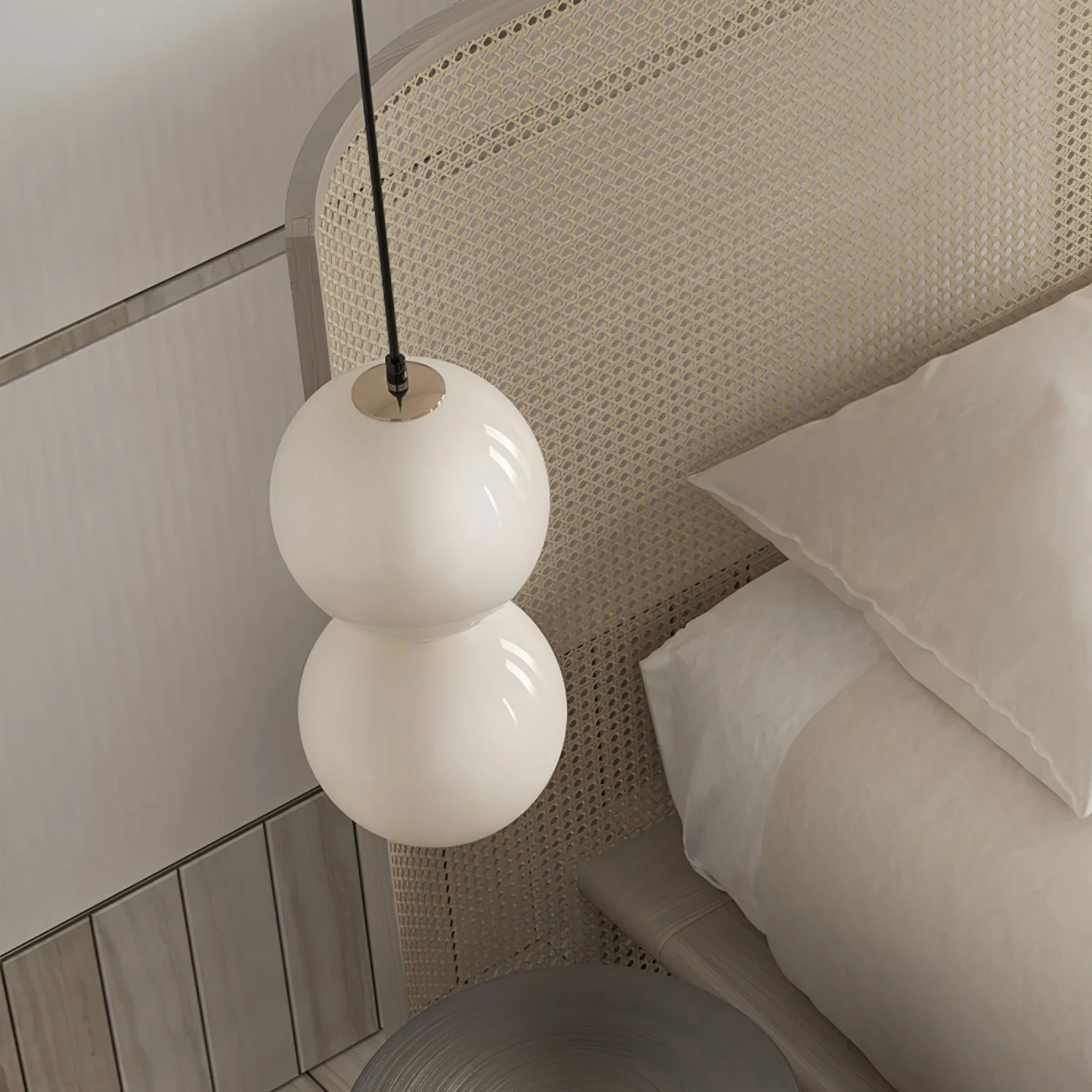 Frankie Minimalist Glass Pendant Light - Image 24