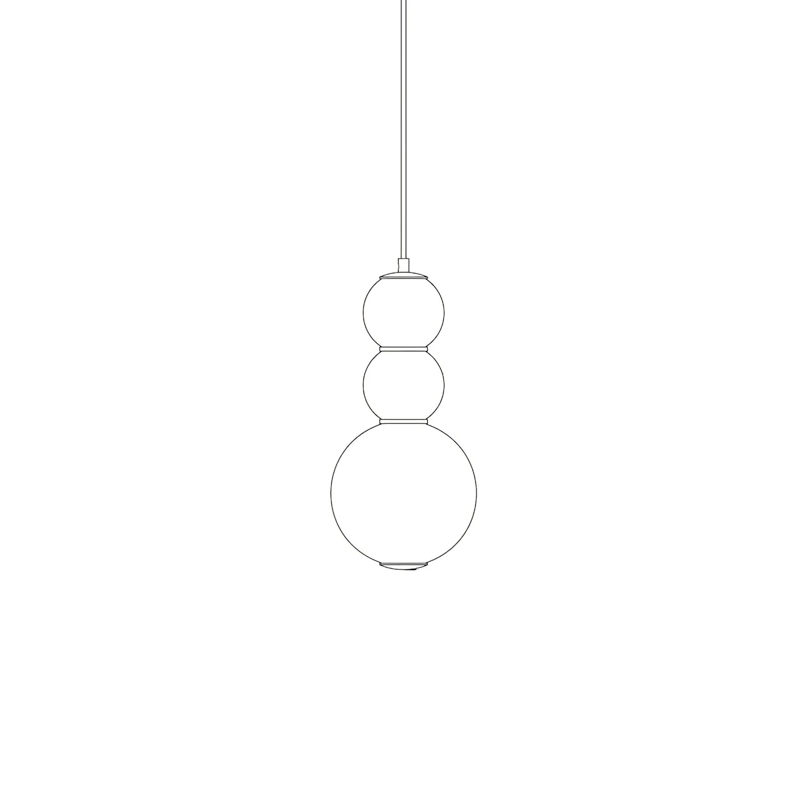 Frankie Minimalist Glass Pendant Light - Image 34