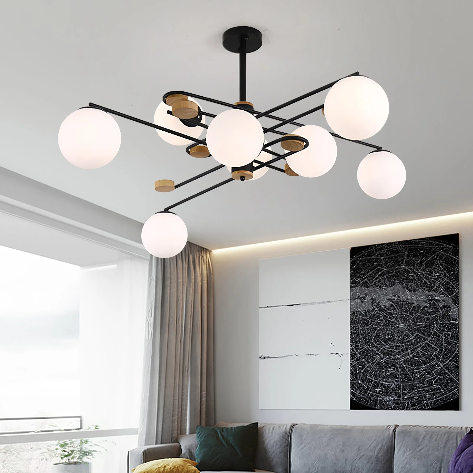 Fulesi Contemporary Chandelier - Image 2