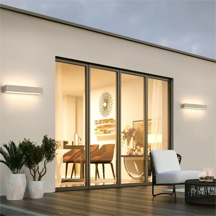 Fyra LED Outdoor Wall Lamp, Black & White - Image 18