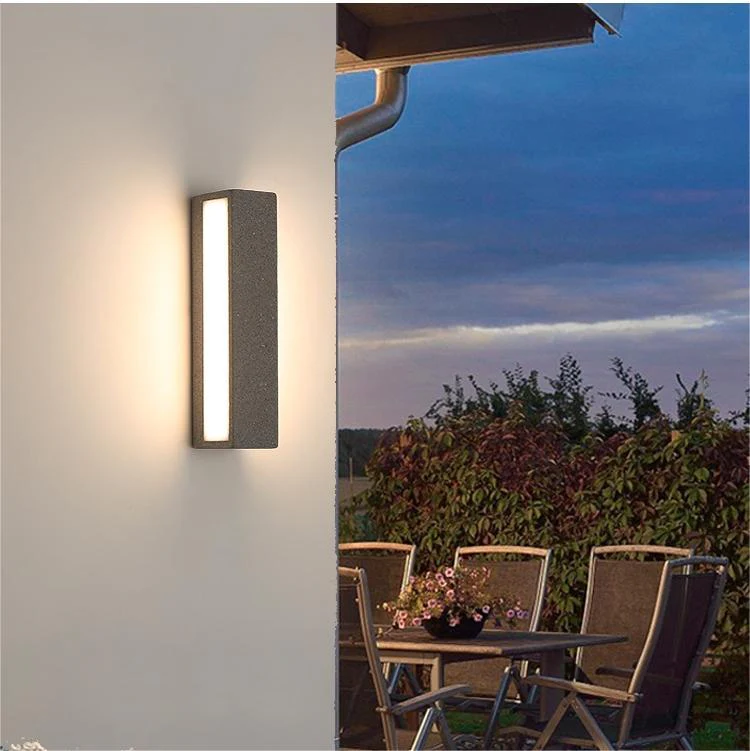 Fyra LED Outdoor Wall Lamp, Black & White - Image 19