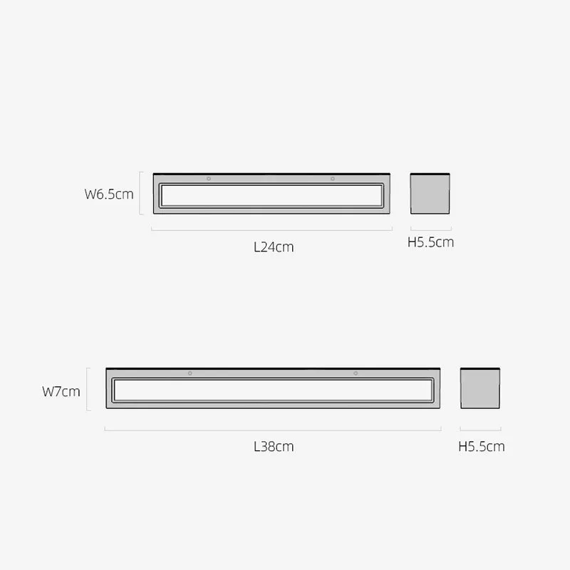 Fyra LED Outdoor Wall Lamp, Black & White - Image 25