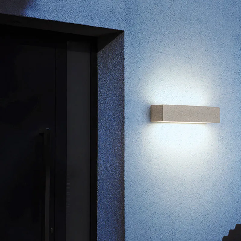 Fyra LED Outdoor Wall Lamp, Black & White - Image 7