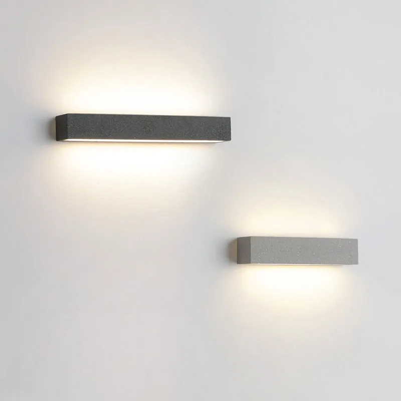 Fyra LED Outdoor Wall Lamp, Black & White - Image 8