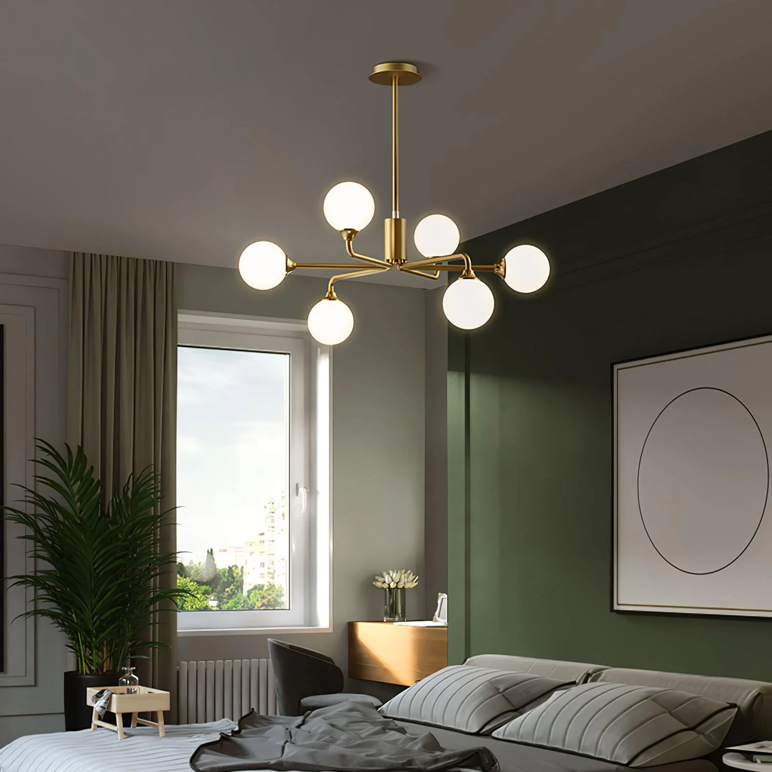 Galaxy Modern Glass Chandelier - Image 17