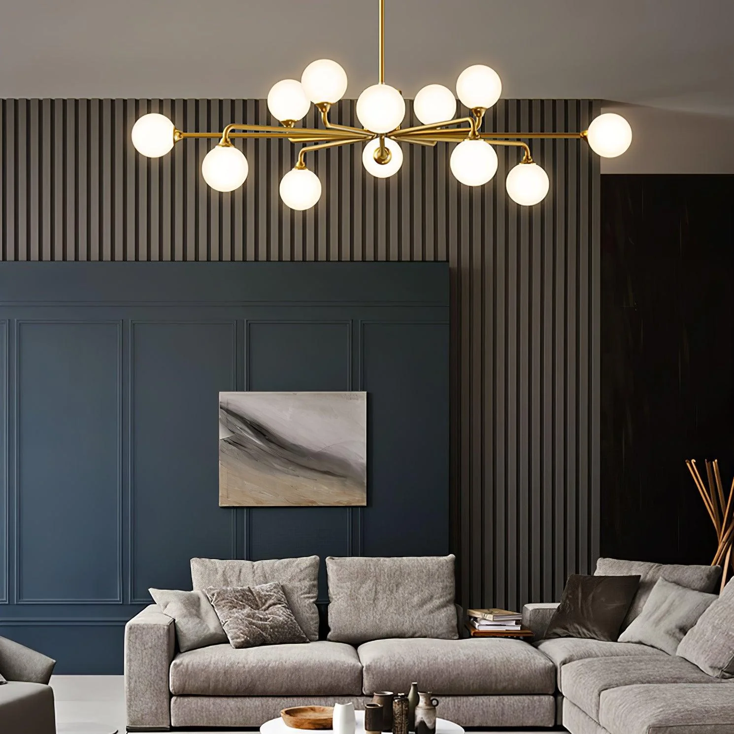 Galaxy Modern Glass Chandelier - Image 18