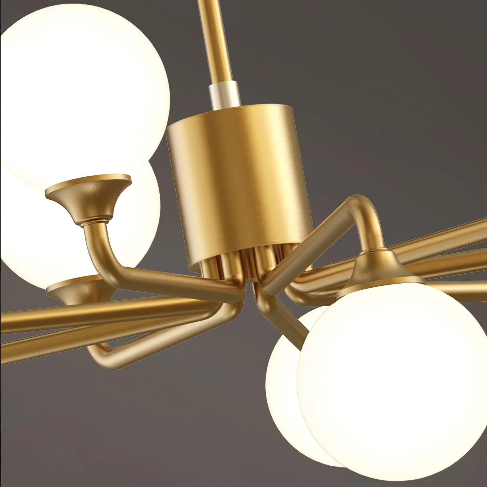Galaxy Modern Glass Chandelier - Image 5