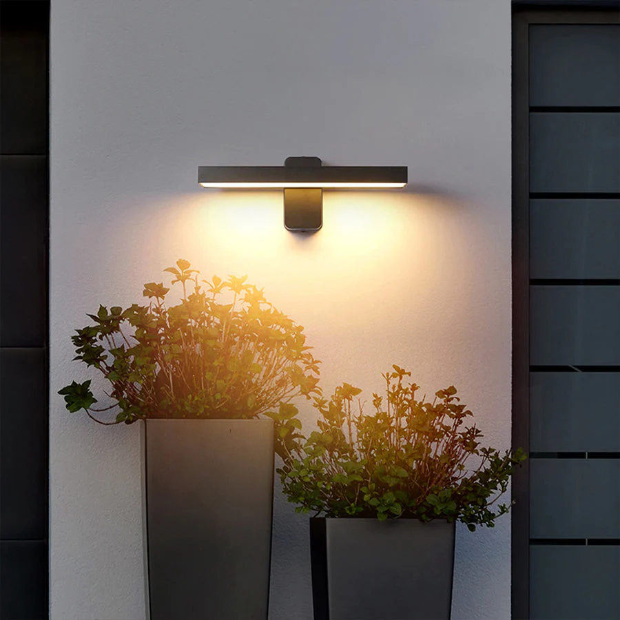 Garth LED Adjustable Storefront Outdoor Wall Lights