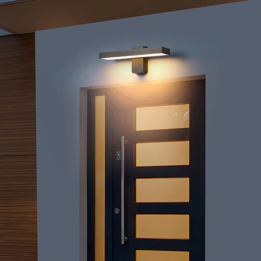 Garth LED Adjustable Storefront Outdoor Wall Lights - Image 5
