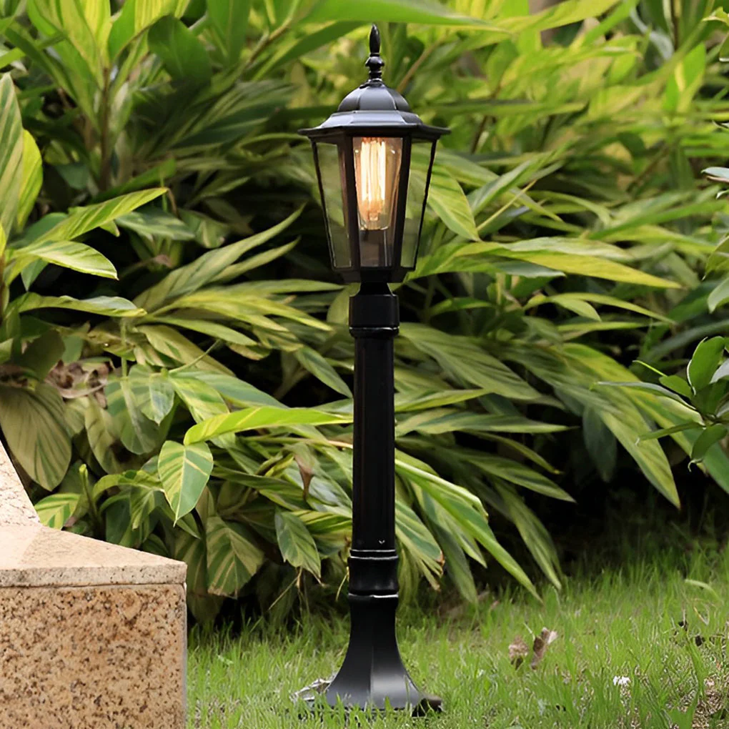 Gemsne Elegant Traditional Outdoor Post Path Light