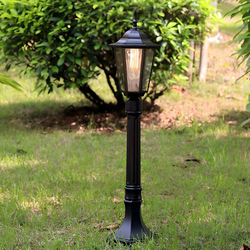 Gemsne Elegant Traditional Outdoor Post Path Light - Image 4