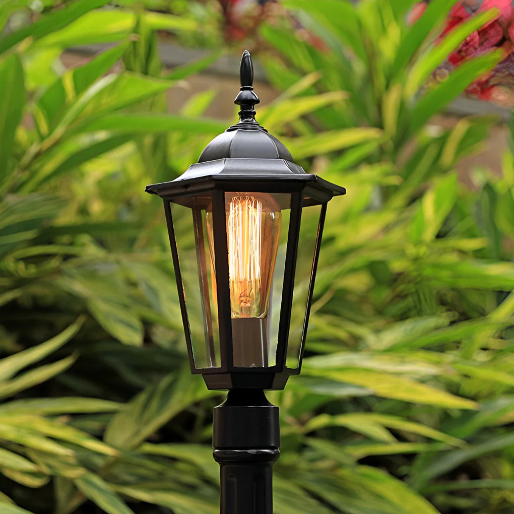 Gemsne Elegant Traditional Outdoor Post Path Light - Image 7