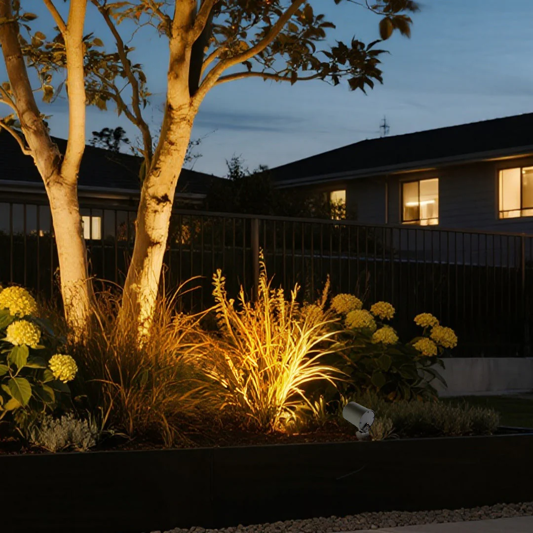 Germa LED Classic Round Glass Outdoor Spotlights - Image 14