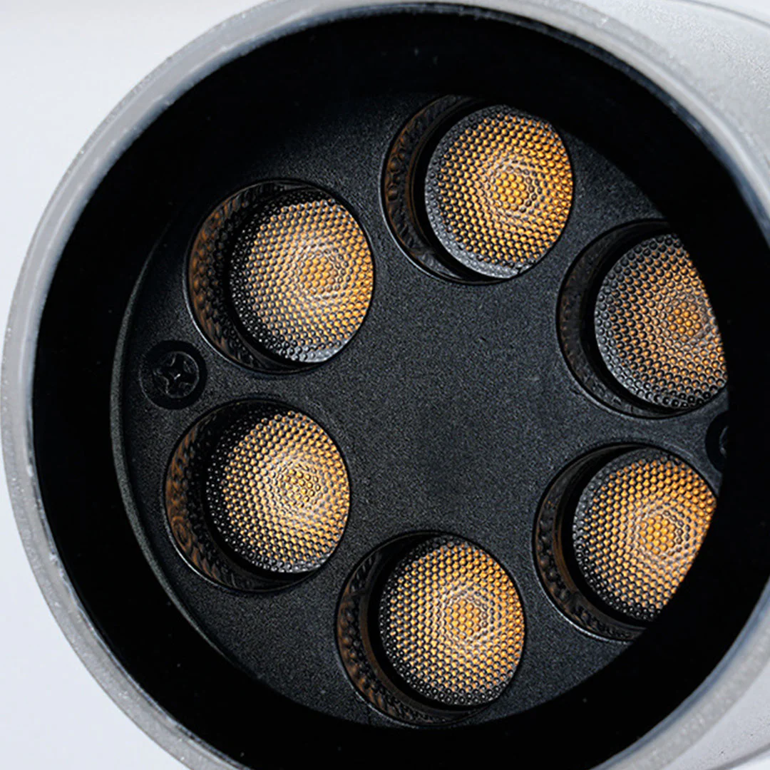 Germa LED Classic Round Glass Outdoor Spotlights - Image 3