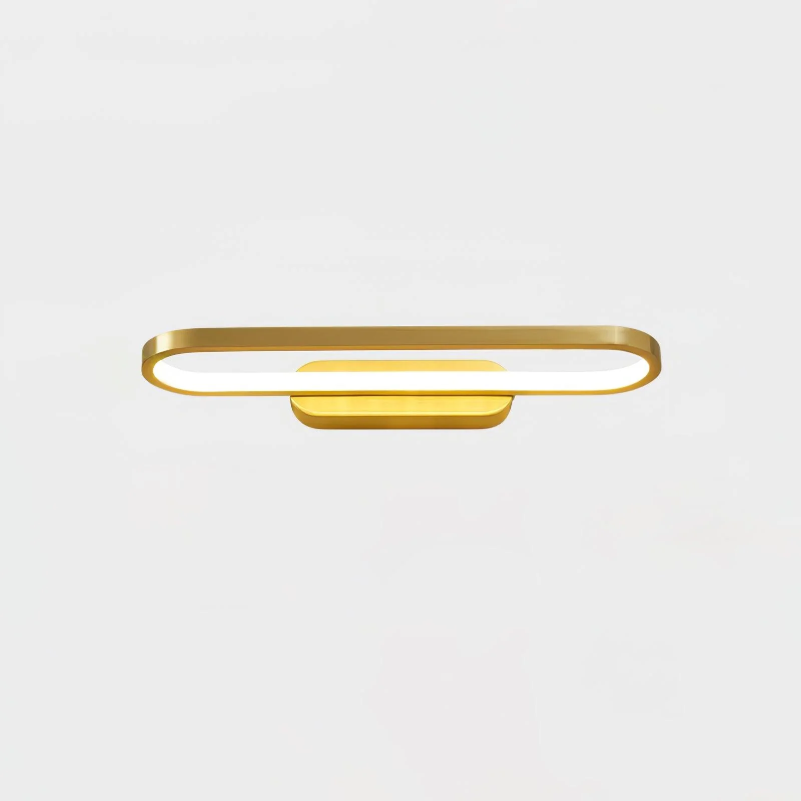 Plana Modern Minimalist LED Brass Wall Light - Image 11