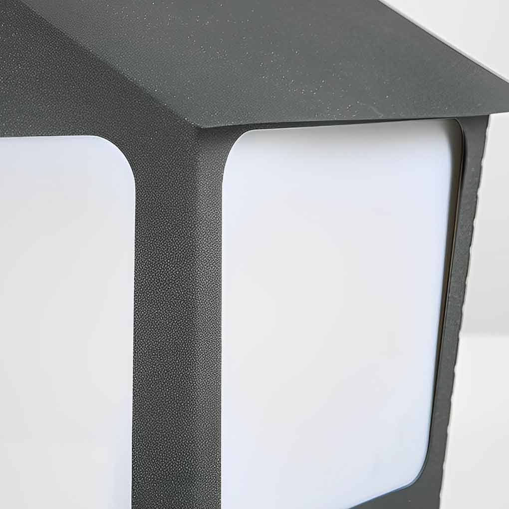 Gida Cottage Shaped LED Modern Outdoor Post Pillar Light - Image 4