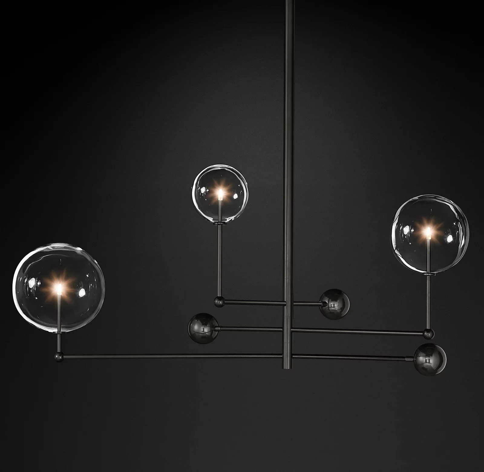 Glass Contemporary Chandelier - Image 22