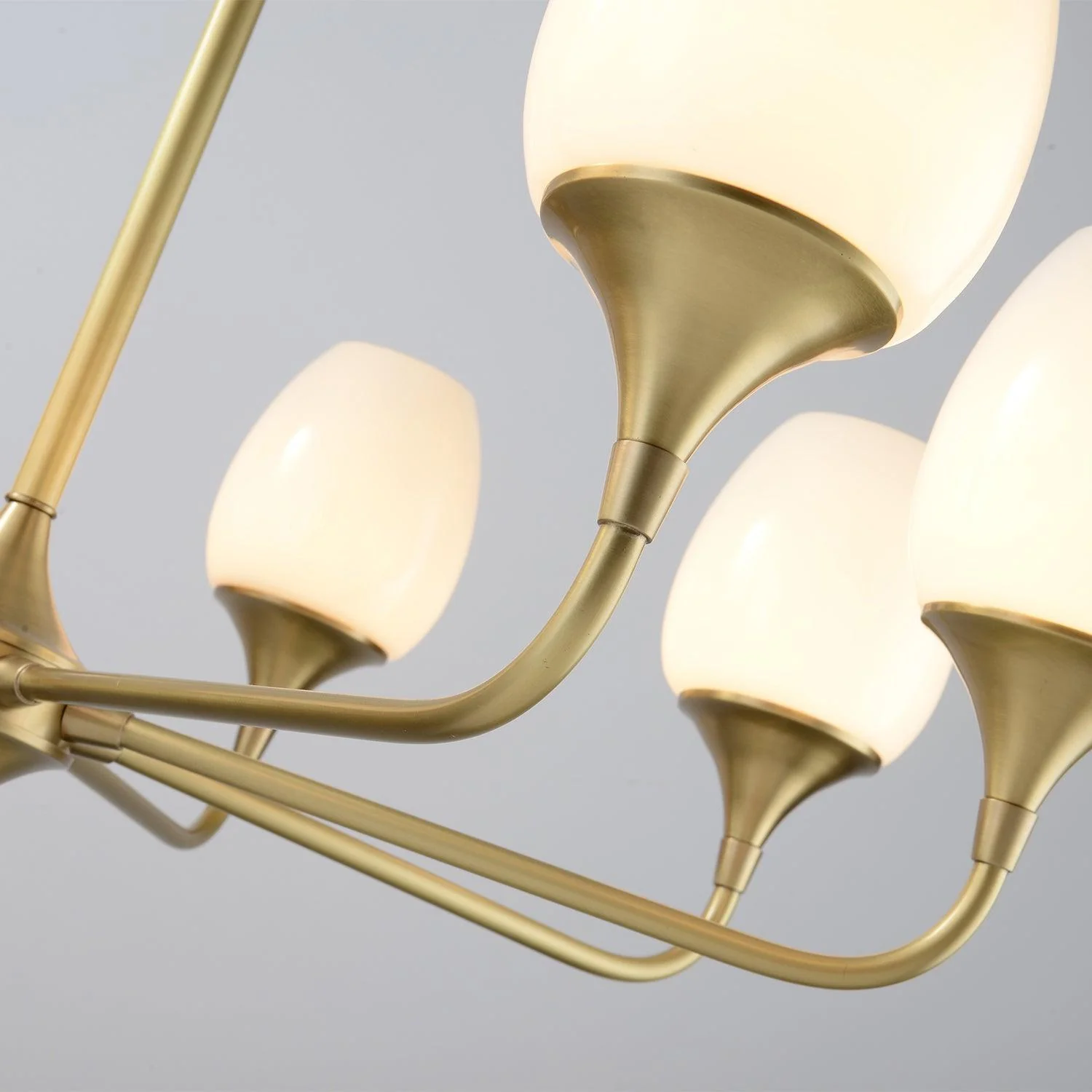 Gleam Elegant Brass Chandelier - Image 16