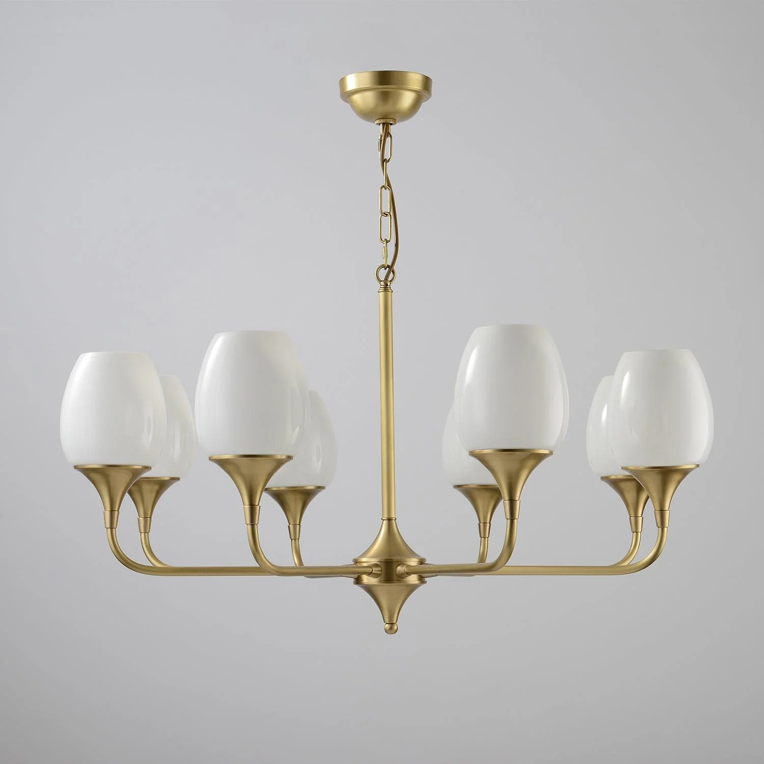 Gleam Elegant Brass Chandelier - Image 8