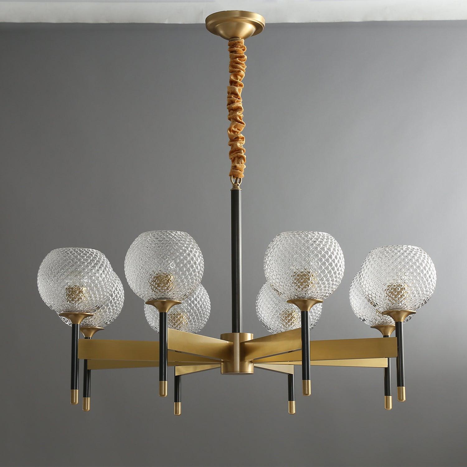 Glint Modern Brass Chandelier - Image 18