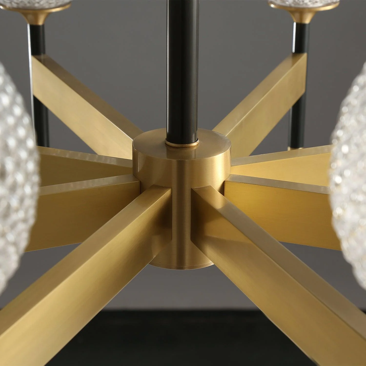Glint Modern Brass Chandelier - Image 2